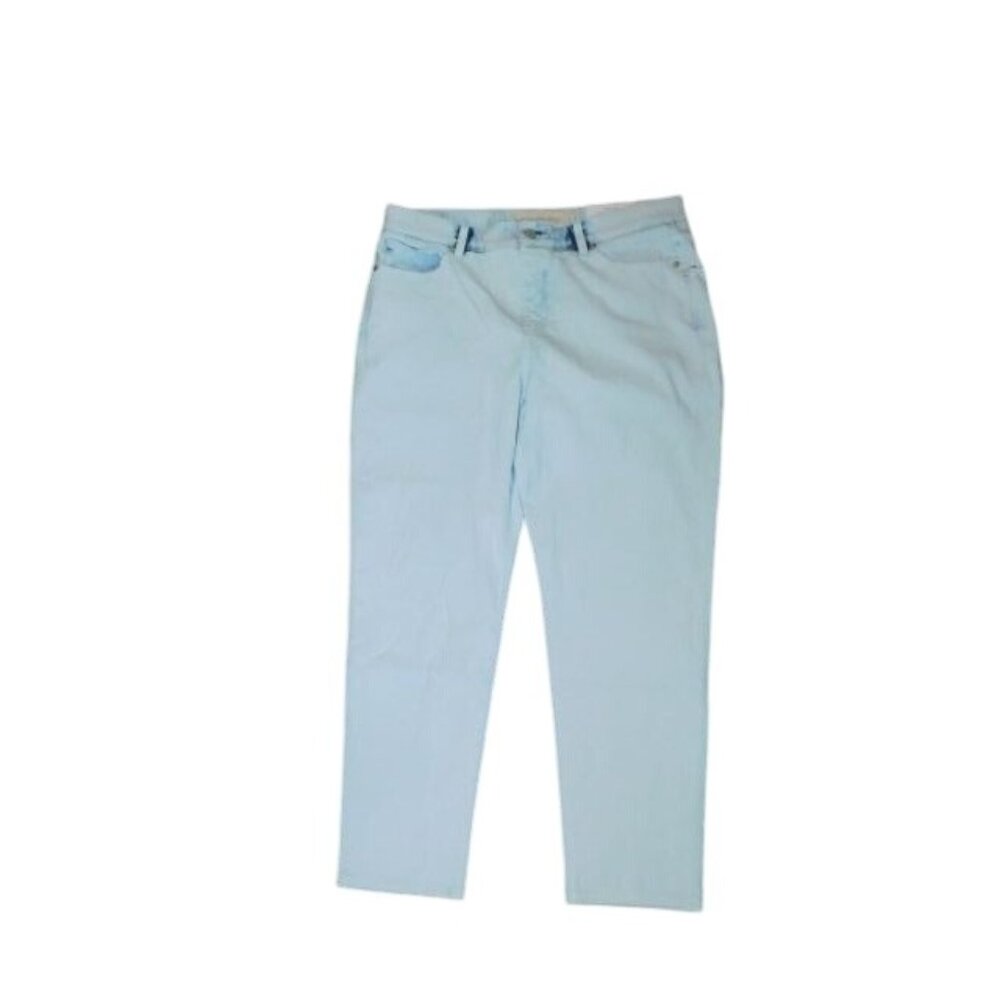 Soft Surroundings Size PXL Petite STRETCH Light Wash Denim Jeans NWT$79